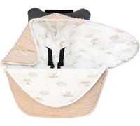 Tianyi-Couverture Enveloppante Pour Bébé - En Coton - Universelle - Pour Poussette, Siège Auto, Chaude - Cadeau Pour Bébé - Pour Garçons Et Filles - 0-12 M