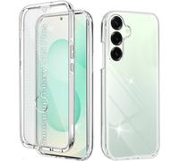 Tianyi-Cover Per Samsung S25 Plus Antiurto Custodia Per Galaxy S25 Plus 360 Gradi Con Protezione Dello Schermo Integrata Trasparente Full Body Protettivo Case Tpu Cover Per Samsung Galaxy S25 Plus, C