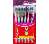 Tianyi-Cp24503 - Brosse À Dents Zig Zag - Nettoyage Interdentaire Profond - 6 Pièces - Multicolore