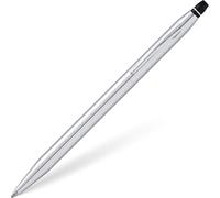 Tianyi-Cross Click Chrome - Stylos À Bille (Noir, Chrome, Clip-On Retractable Ballpoint Pen, Moyen, Rond, Métal)