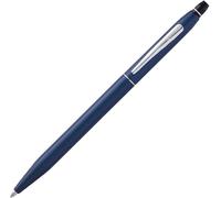 Tianyi-Cross Click Stylo À Bille Chrome Bleu Nuit