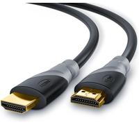 TIANYI-CSL - Câble HDMI 8k / 4k 2.1/2.0 10m - 8K @ 60Hz - 4K @ 120Hz - 48 Gbit/s - 3D - Ultra High Speed avec Ethernet - TV Blu-Ray PS5 Xbox Series X Switch - Noir - 10 mètres