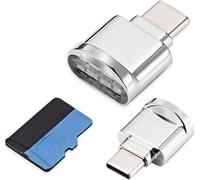TIANYI-CY 2 pcs USB de type C USB-C vers micro SD SDXC TF lecteur de carte adaptateur pour Mac Book et téléphone portable
