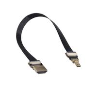 TIANYI-CYFPV HDMI Mâle vers Micro HDMI Mâle Extension FPC Câble Plat 1080P pour FPV HDTV Multicopter Photographie Aérienne (0.8m)