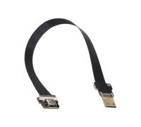 TIANYI-CYFPV Mini HDMI Mâle vers Micro HDMI Femelle Extension FPC Câble Plat 1080P pour FPV HDTV Multicopter Photographie Aérienne (0.2M)