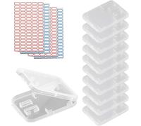 TIANYI-Dancepandas Etui pour Cartes Mémoire 50PCS Boîtier de Protection Disque Dur Memory Card Case Boîte de Rangement pour Cartes Mémoire SD MiniSD SD et MMC Carte TF, Conservation & Déplacement