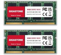 TIANYI-¿DDR3 RAM¿ RAM pour Ordinateur Portable RAM 16Go (2x8Go) DDR3 16Go DDR3-1600MHz PC3-12800 Unbuffered Non-ECC 1.35V CL11 SODIMM 204-Pin Mémoire RAM (L'ordinateur Portable Only) 8GB 2-Pack