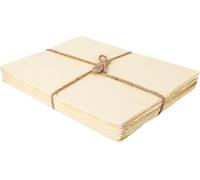 Tianyi-Deckle Edge Paper ¿ Lot De 50 Feuilles De Coton Faites À La Main ¿ Peintures, Dessins, Lettres, Papeterie ¿ Épais 200 G/M² ¿ Taille : 17,8 X 12,7 Cm