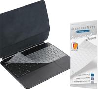 TIANYI-Digi-tatoo Film Protecteur de Clavier Compatible avec 2025 Magic Keyboard pour iPad Air 13 Pouces (M3)/2024 Magic Keyboard pour iPad Pro 13 Pouces (M4), TPU Transparent, Français/Européen