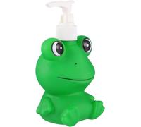 Tianyi-Distributeur De Lotion Pour Garçon Fille Grenouille Verte Bouteille À Poussoir Cartoon Pour Shampooing Gel Et Récipient Pratique Et Mignon Pour Garçons Et Filles
