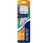 Tianyi-Dr.Best Brosse À Dents Originale Medium (3 Pièces)