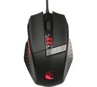 TIANYI-Drakkar Souris Gaming Filaire Runemaster Evo pour PC - Rétroéclairage LED - Connexion USB - Câble 1,8 m - Noir et Rouge