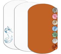 Tianyi-Drap Housse Cododo 60x80cm (Lot De 2) Compatible Iora + 1 Alèse Imperméable Protège Matelas Cododo Compatible Iora - Set 2+1 Draps Cododo - Oeko-Tex (Blanc/Camel, 60 X 80 Cm)