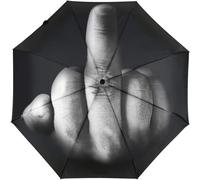 Tianyi-Ds.Distinctive Style Parapluie Pliable Amusant Doigt D'honneur Cadeau Créatif