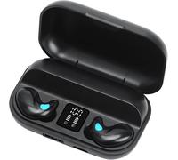 TIANYI-Écouteurs Bluetooth Sleep, Mini écouteurs Intra-Auriculaires Bluetooth 5.3 Invisibles, Écouteurs Sleep pour Petites Oreilles, Écouteurs à Réduction de Bruit pour Le Sommeil latéral (Noir)