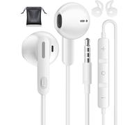 TIANYI-Ecouteurs Filaire, 3.5mm Intra écouteurs avec Microphone HD pour Samsung, Anti-Bruit Casque, Deep Bass écouteur Jack 3,5mm pour iPhone, Samsung, Huawei, Sony, Xiaomi, Oppo, Ordinateur