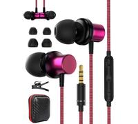 TIANYI-Ecouteurs Filaire pour Xiaomi Redmi 14C 13C Note 14 13 Pro A3,Magnétique Écouteurs Intra-Auriculaires Oreillettes Filaires avec Micro Anti Bruit Casque pour Samsung A15 A06 A25 A05s A04s Moto