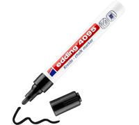 Tianyi-Edding 4095 Marqueur Craie Liquide - Noir - 1 Feutre Craie Liquide - Pointe Ronde 2-3 Mm - Feutre Craie Effacable Pour Écrire Sur Les Vitres,Le Verre - Feutre Craie Ardoise Aux Couleurs Opaque