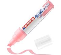 Tianyi-Edding 5000 Marqueur Acrylique Large - Rose - 1 Marqueur Acrylique Imperméable - Pointe Biseautée Large 5-10 Mm