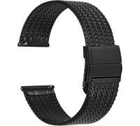 Tianyi-Elite Bracelet De Montre En Metal Pour Femme Et Homme, Maille Tissée, Acier Inoxydable 316l, Dégagement Rapide, Fermoir Pliable Améliorée, 14mm 16mm 18mm 20mm 22mm