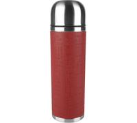 Tianyi-Emsa 515715 Senator- Bouteille Isotherme Avec Gobelet, Fermeture Safe Loc, Soft Touch, 1l, Rouge