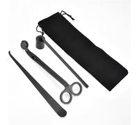 Tianyi-Ensemble D'éteignoirs De Bougies 4 Pièces, Accessoires De Bougies En Acier Inoxydable, Coupe-Mèche, Ciseaux À Bougies, Pelle À Mèche, Éteignoir De Bougies Pour Mariage Et Fête À La Maison