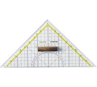 Tianyi-Ensemble Équerre Règle Triangulaire Rapporteur 25 Cm Navigation Nautique Marine