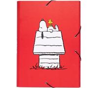 Tianyi-Erik® - Chemise Cartonnée A4 Snoopy Chemise À Rabats Rigide Pochette Cartonnée 24 X 34 Cm Fournitures Scolaires, Fournitures De Bureau