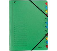 Tianyi-Esselte 39120055 Trieur À Onglets En Carton, 12 Onglets (Vert) (Import Allemagne)