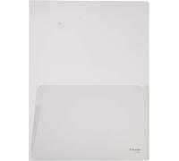 Tianyi-Esselte Chemise Double Poche, Transparent, Grainé, A4, Polypropylène 180 Microns, Lot De 5, 17324