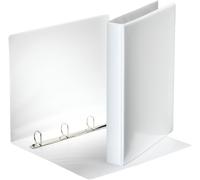 Tianyi-- Essentials - 49702 - Classeur À Anneaux Personnalisable - A4 - Capacité De 230 Feuilles - Carton Recouvert De Polypropylène - 4 Anneaux - Blanc