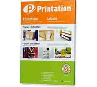 Tianyi-Étiquettes Autocollantes 105 X 37 Mm - 1600 Étiquettes Multi-Usages, Universelles, Étiquettes D'adresse, 16 Étiquettes Par Feuille, 100 Feuilles - Feuille Autocollante Imprimante A4 105x37