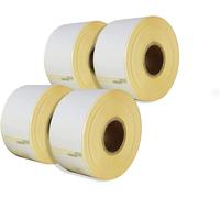TIANYI-Étiquettes pour les é Dymo 99010 -S0722370-89 X 28 mm- 4 rouleaux d'étiquettes pack x 130 pièces par rouleau =520 étiquettes, Autocollantes, Étiquettes d'adresse, Compatible avec Dymo et Seiko