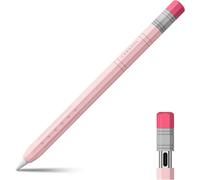 TIANYI-Étui Compatible avec Apple Pencil (USB-C) 2023, Étui Fin Antidérapant en Silicone Souple Léger, Compatible avec Fixation Magnétique, Rose