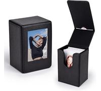 TIANYI-Étui de Rangement pour 2x3 Films/Photos/Cartes de Visite, Support Photo Polaroid Compatible avec Fujifilm Instax Mini Film (54x86mm) - Noir