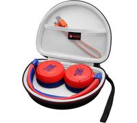 TIANYI-Etui pour Casque jbl jr310bt Pochette Casque Audio bloothooh Sacoche sans Fil Pliable (Noir)
