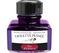 Tianyi-Exacompta Herbin 13077t - Un Flacon D'encre 30 Ml Pour Stylo-Plumes Et Stylos Roller, Violette Pensée
