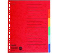 Tianyi-Falken 20x Intercalaires En Carton Extra-Larges Pour A4+ 24,5 X 30 Cm Avec Impression Organisationnelle 6 Pièces En Couleur Pour Le Rangement De Pochettes Transparentes Et De Brochures