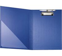 Tianyi-Falken Porte-Documents Haut De Gamme. Fabriqué En Allemagne. Extérieur Et Intérieur En Plastique Pour Format A4, Avec Pochette Sur La Couverture Avant Et Porte-Stylo Bleu.