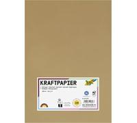 Tianyi-Folia 691/4/98 Lot De 100 Feuilles De Papier Kraft Naturel 120 G/M² Format A4 100 Feuilles, Naturel, Din A4, Brun