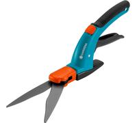 TIANYI-GARDENA Cisailles à gazon orientables Comfort: cisailles avec tranchants orientables à 360° pour droitiers et gauchers, tranchants dentelés pour une coupe précise, revêtement anti-adhésif (873