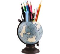 Tianyi-Globe Pen Crayon Pot Titulaire Vintage Crayon Tasse Stand Enfants Rétro Bureau À Domicile École Décorations Cadeaux Pour Hommes