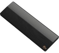 TIANYI-Glorious Gaming Repose-poignet de clavier en bois (Compact) - Frêne blanc, grain moyen à épais, surface lisse, résiste à la transpiration, base anti-dérapants, 300 x 100 x 19 mm - Onyx