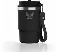 Tianyi-Gobelet Isotherme, À Emporter, Avec Paille Intégrée, Anti-Fuite, 500 Ml Et 360 Ml, Garde Votre Tasse Isotherme Au Chaud Pendant 4 H Et Au Froid Pendant 8 Heures, Noir