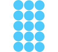 Tianyi-Gommettes Étiquettes Autocollantes Rondes Bleu Clair Environ 3 Cm (30 Mm) Paquet De 225