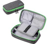 Tianyi-Grande Trousse À Crayons Pour Étudiants, Filles Et Garçons, Grande Capacité, Trousse À Crayons En Tissu Recyclé, Organiseur De Papeterie Pour L'école, Le Collège, Le Bureau