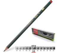 Tianyi-Graphique Professionnelle Croquis Dessin Crayons Dureté Différents Pour Artistes Et Designers (12 * 3b)