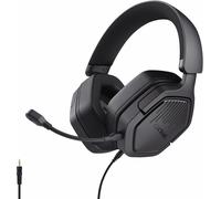 Tianyi-Gxtrust 1492 Ravox Casque Gaming Pour Ps5 Ps4 Switch Pc Xbox Mobile, Jack 3,5 Mm, Pilotes 50mm, Bandeau Rembourré, Oreillettes Inclinables, Casque Gamer Over-Ear Avec Microphone Amovible, Noir