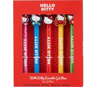 Tianyi-Hello Kitty Stylos Effaçables Gel Lot Stylo Bille De 5 Fournitures Scolaires Papeterie Kawaii Encre Bleue Cadeau Fille (Hello Kitty)