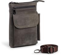 Tianyi-Hengwin Sacoche Homme Cuir, Sacs Bandoulière, Pochette Telephone Portable, Ceinture Portefeuille, Poche Molle Tactique, Holster Port Discret, Etui Carte Grise, Sacs À Main
